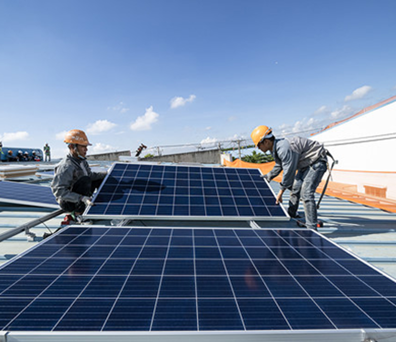 Giải pháp điện mặt trời lưu trữ 51,2kWp cho chung cư mini 