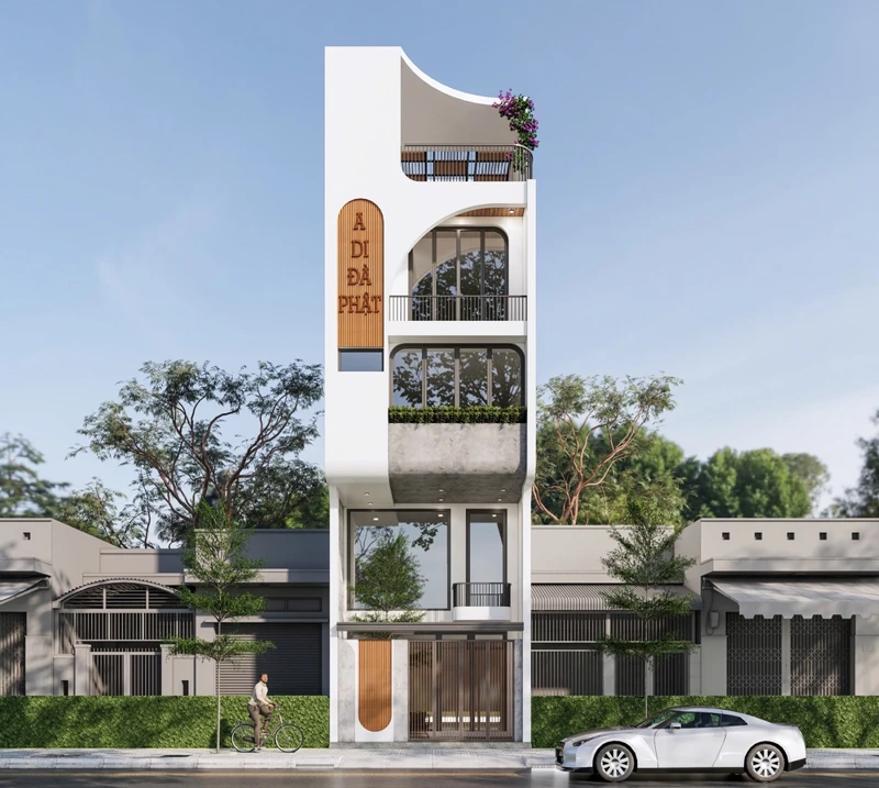 Nhà Lô Phố - 5 tầng An Khánh