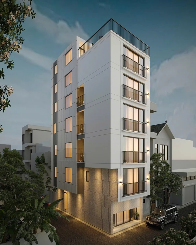 Nhà lô phố 7 Tầng