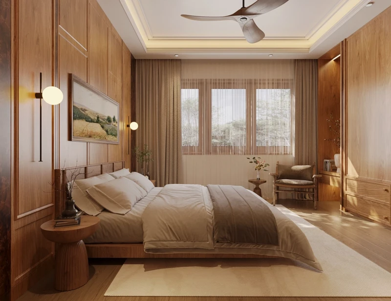 Dự án Thiết kế Nội thất - Nhà vườn