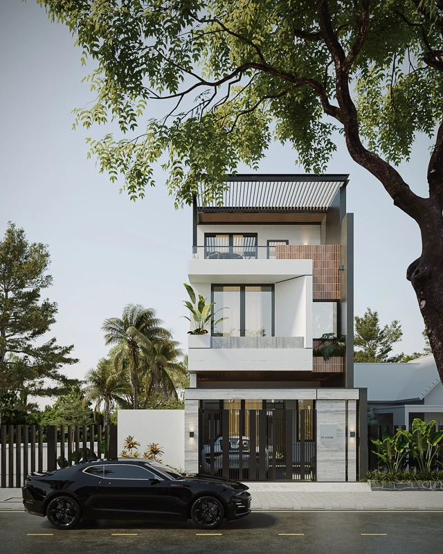 Nhà ống 2 tầng TP. Vinh