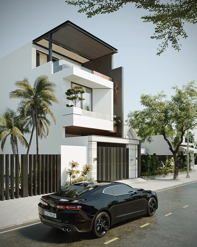 Nhà ống 2 tầng TP. Vinh