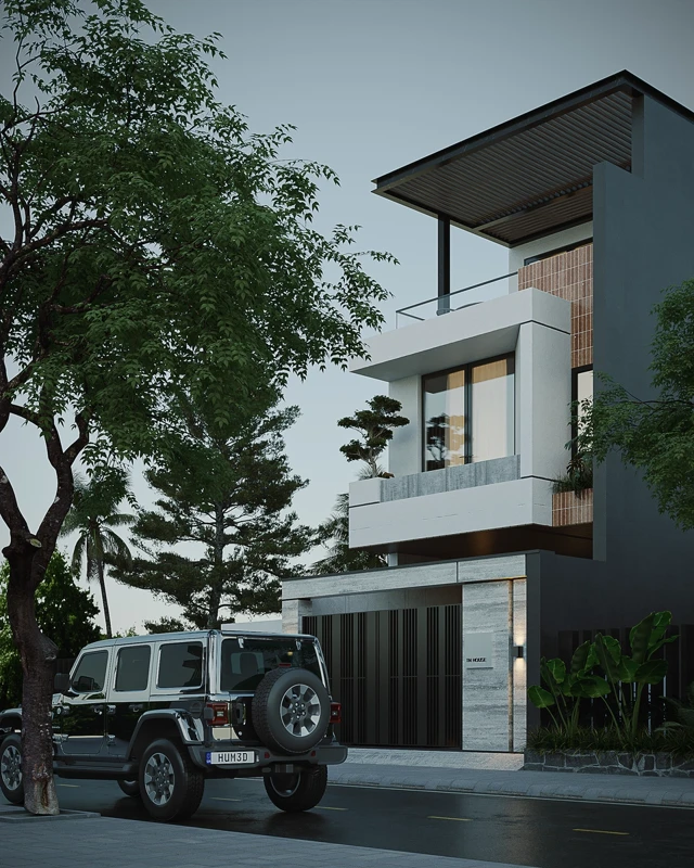 Nhà ống 2 tầng TP. Vinh