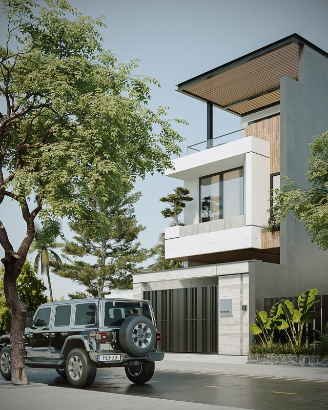 Nhà ống 2 tầng TP. Vinh