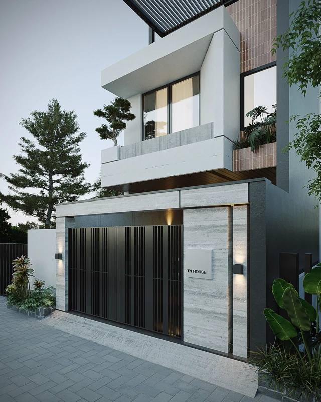 Nhà ống 2 tầng TP. Vinh