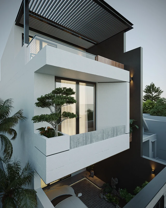 Nhà ống 2 tầng TP. Vinh